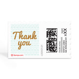 Golden Thank You NetStamps Sheets